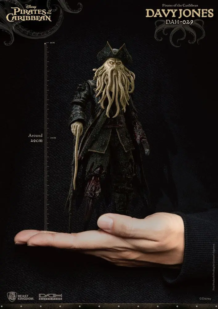 Pirates of the Caribbean Dynamic 8ction Heroes Akčná figúrka 1/9 Davy Jones 20 cm termékfotó