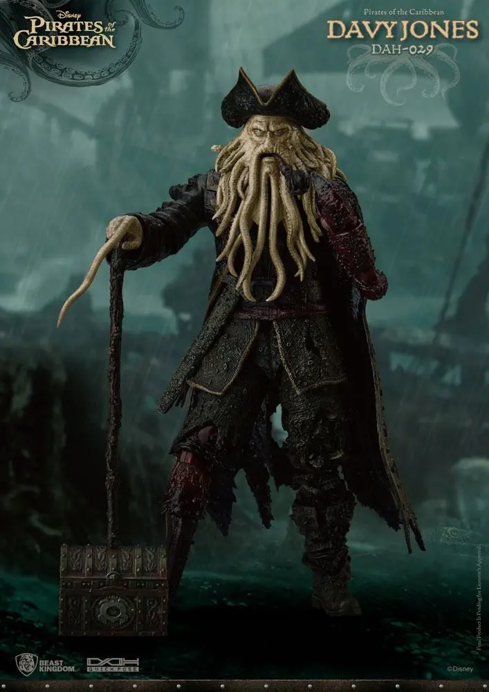 Pirates of the Caribbean Dynamic 8ction Heroes Akčná figúrka 1/9 Davy Jones 20 cm termékfotó