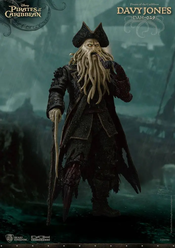 Pirates of the Caribbean Dynamic 8ction Heroes Akčná figúrka 1/9 Davy Jones 20 cm termékfotó