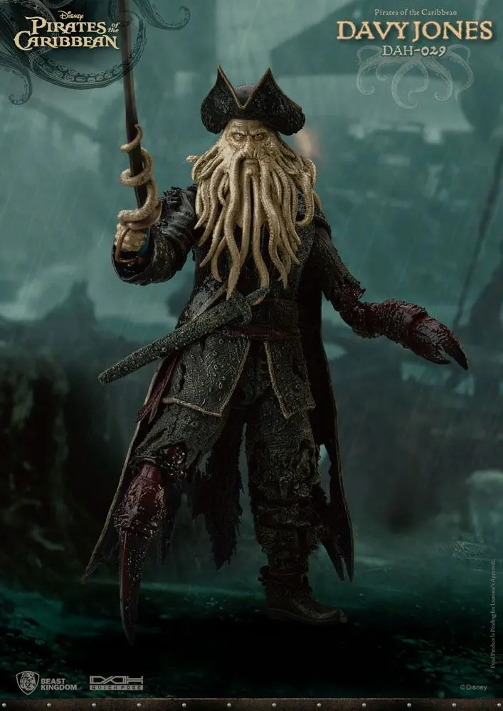 Pirates of the Caribbean Dynamic 8ction Heroes Akčná figúrka 1/9 Davy Jones 20 cm termékfotó