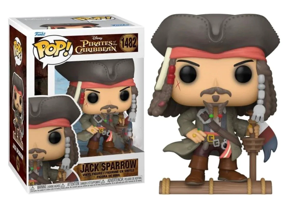 Pirates of the Caribbean Funko POP! Movies vinylová figúrka Jack Sparrow 9 cm produktová fotografia