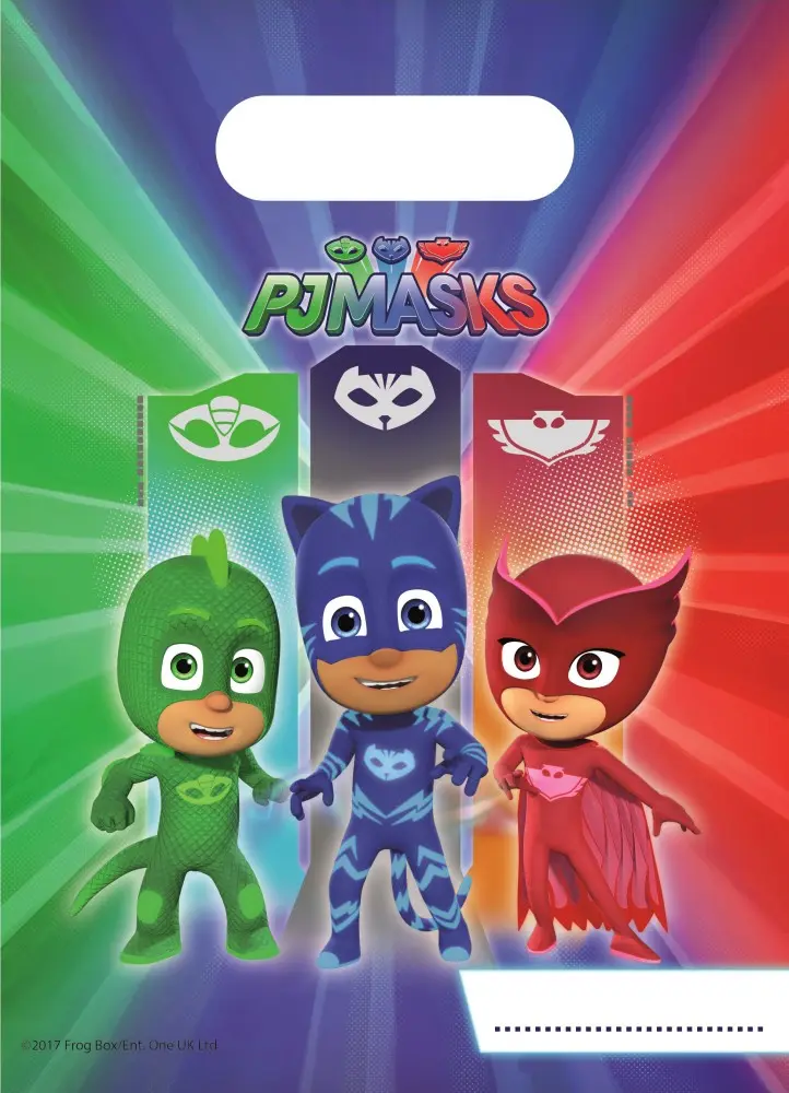 PJ Masks darčeková taška – 6 kusov produktová fotografia