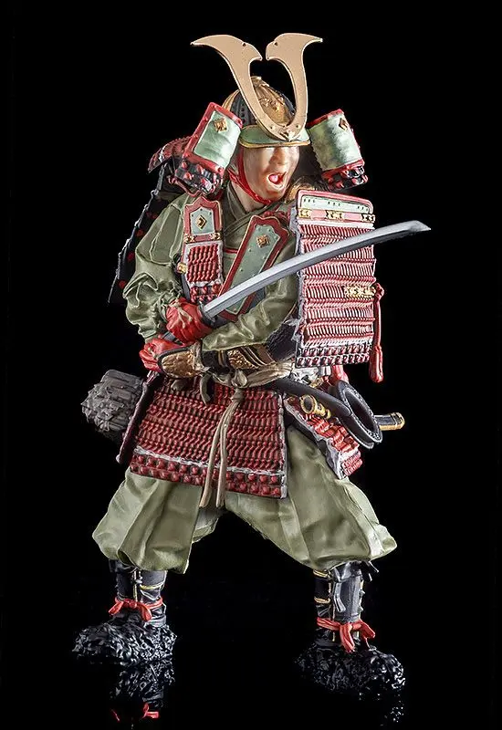 PLAMAX Plastiková modelová stavebnica 1/12 Kamakura Period Armored Warrior (re-run) 13 cm produktová fotografia