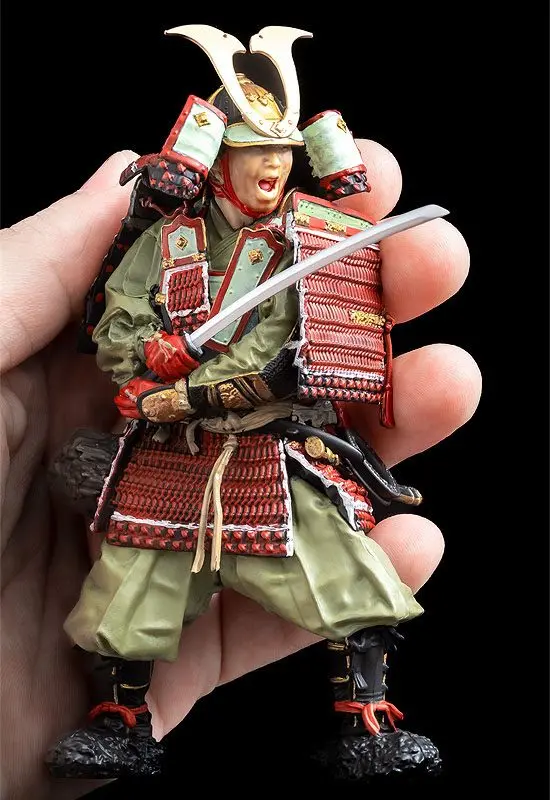 PLAMAX Plastiková modelová stavebnica 1/12 Kamakura Period Armored Warrior (re-run) 13 cm produktová fotografia