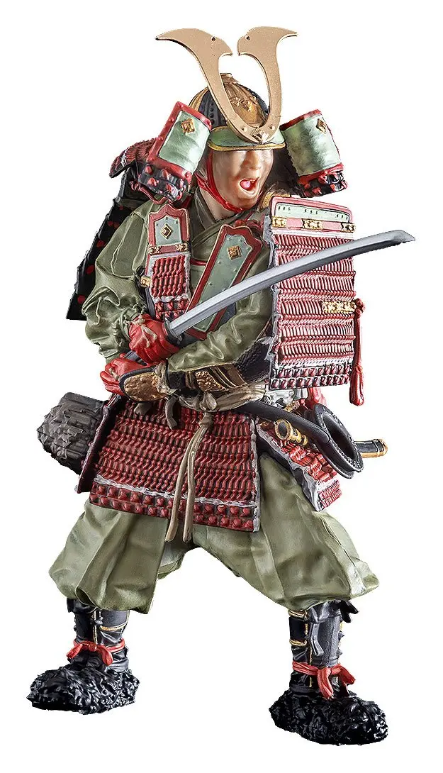 PLAMAX Plastiková modelová stavebnica 1/12 Kamakura Period Armored Warrior (re-run) 13 cm produktová fotografia