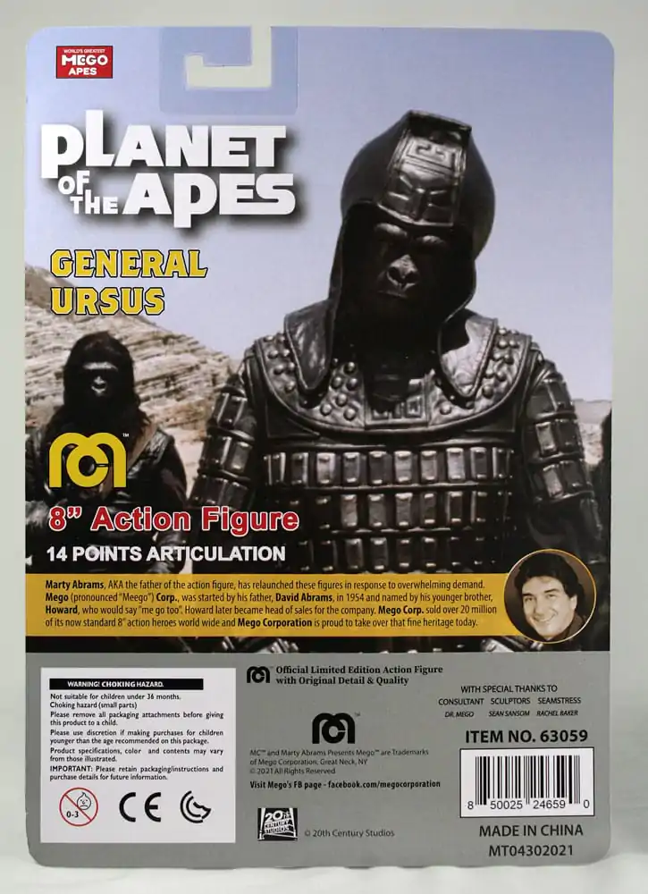 Planet of the Apes akčná figúrka General Ursus 20 cm termékfotó