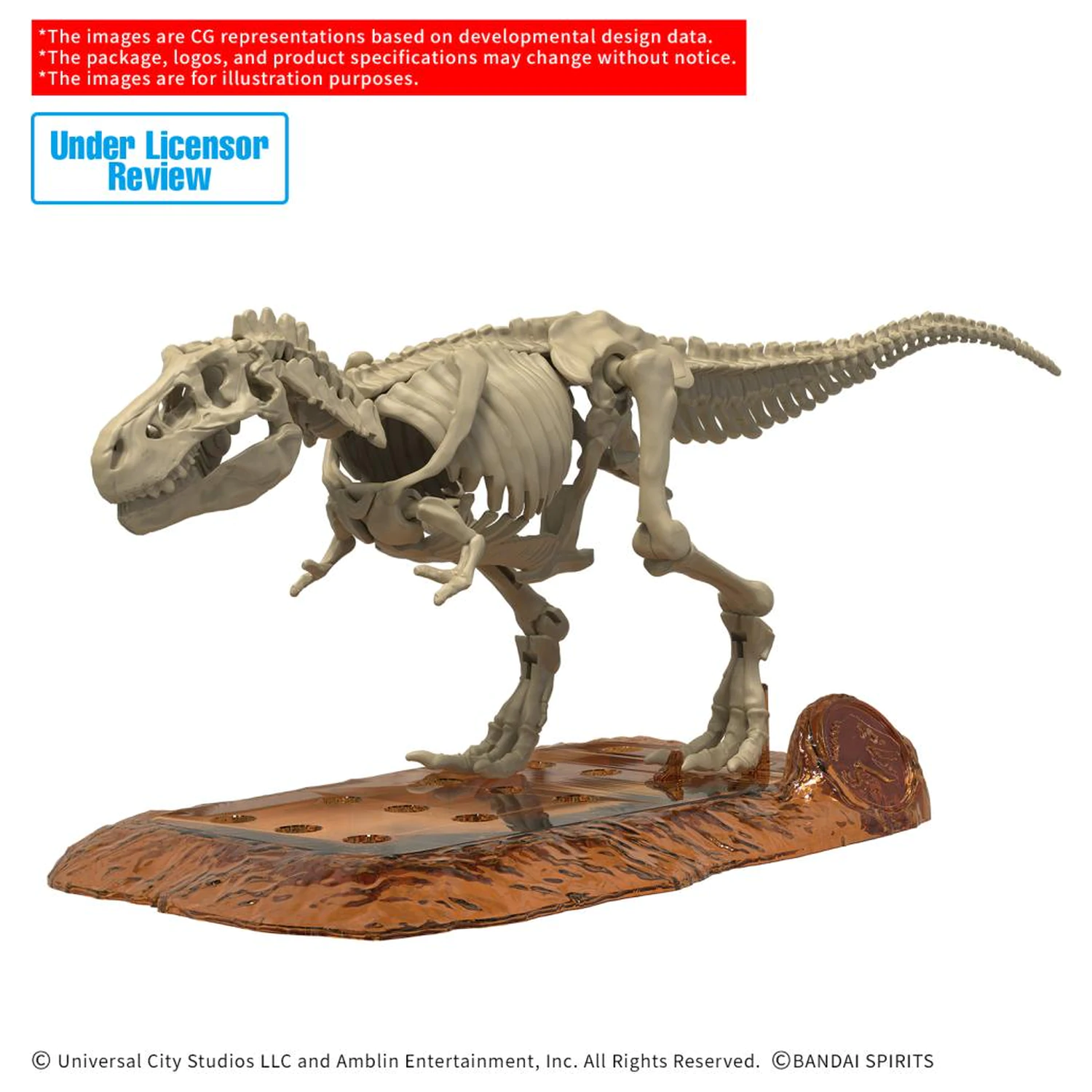 Plannosaurus Jurassic World T. rex Model Kit produktová fotografia