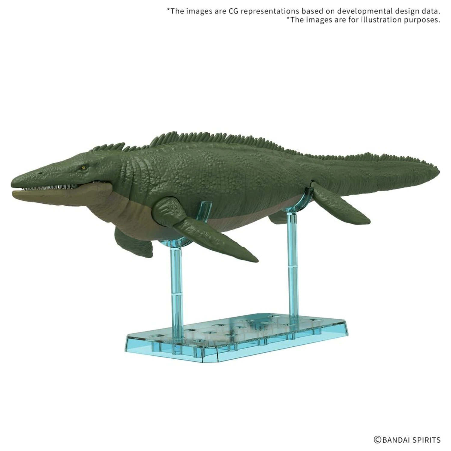 Plannosaurus Mosasaurus 1899 Plastikový model produktová fotografia
