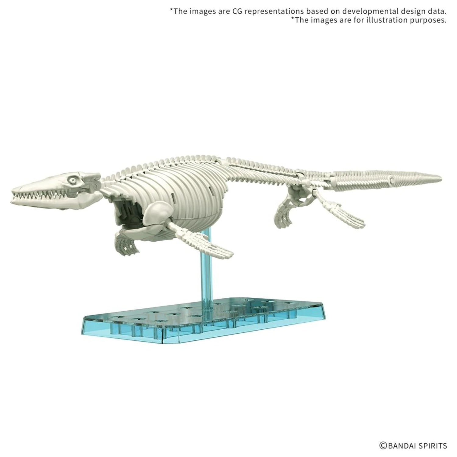 Plannosaurus Mosasaurus 1899 Plastikový model produktová fotografia