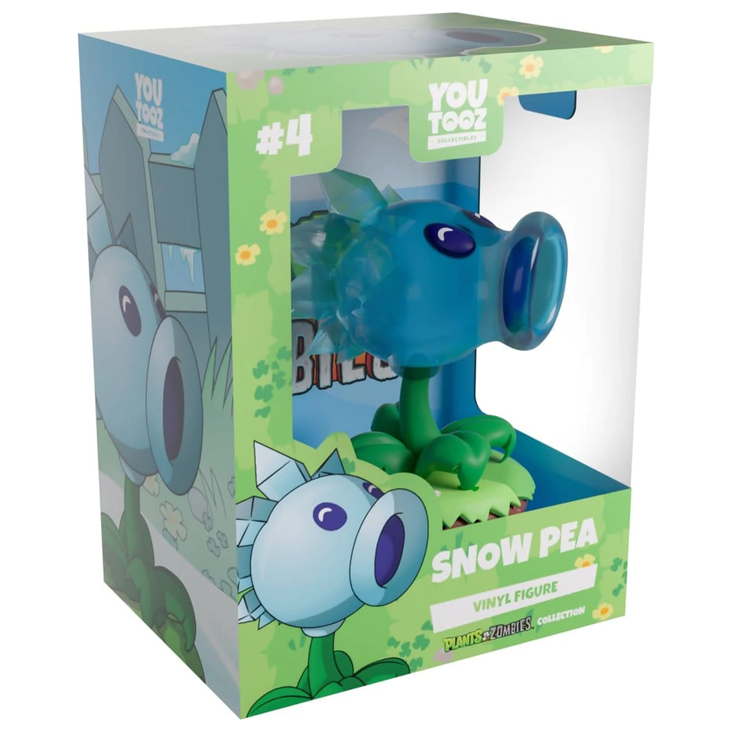 Plants vs. Zombies Snow Pea vinylová figúrka 8 cm produktová fotografia