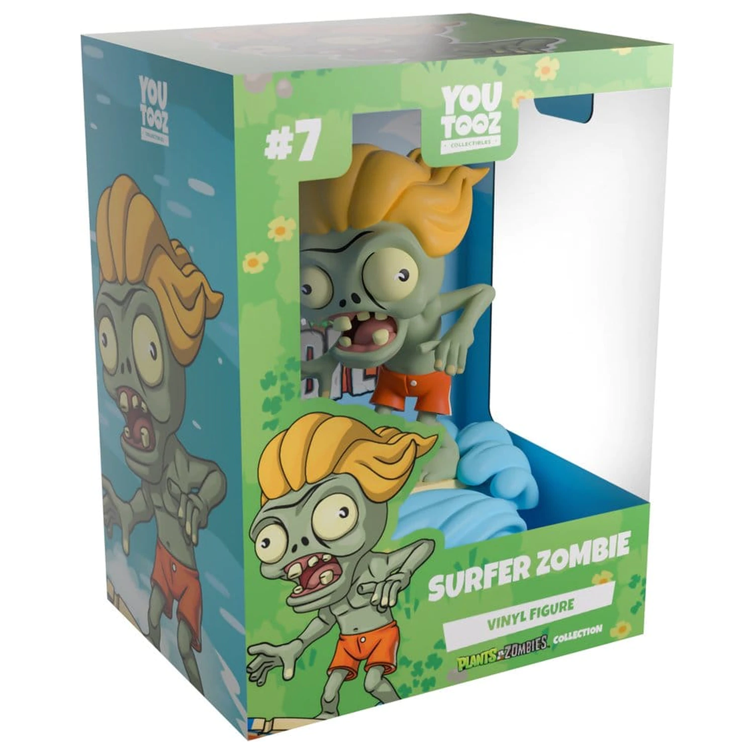 Plants vs. Zombies Vinylová figúrka Surfer Zombie 10 cm produktová fotografia