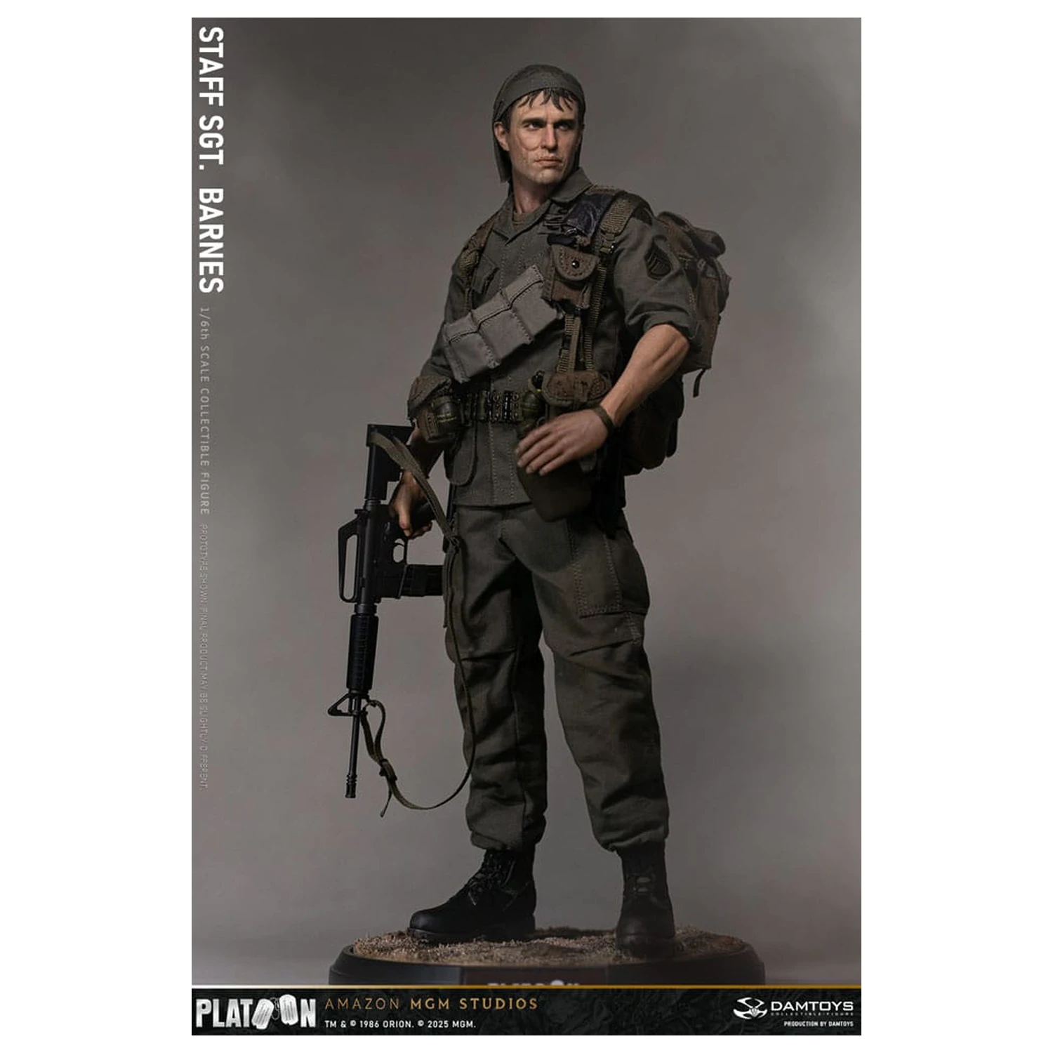 Platoon akčná figúrka 1/6 Staff Sergeant Barnes 30 cm produktová fotografia