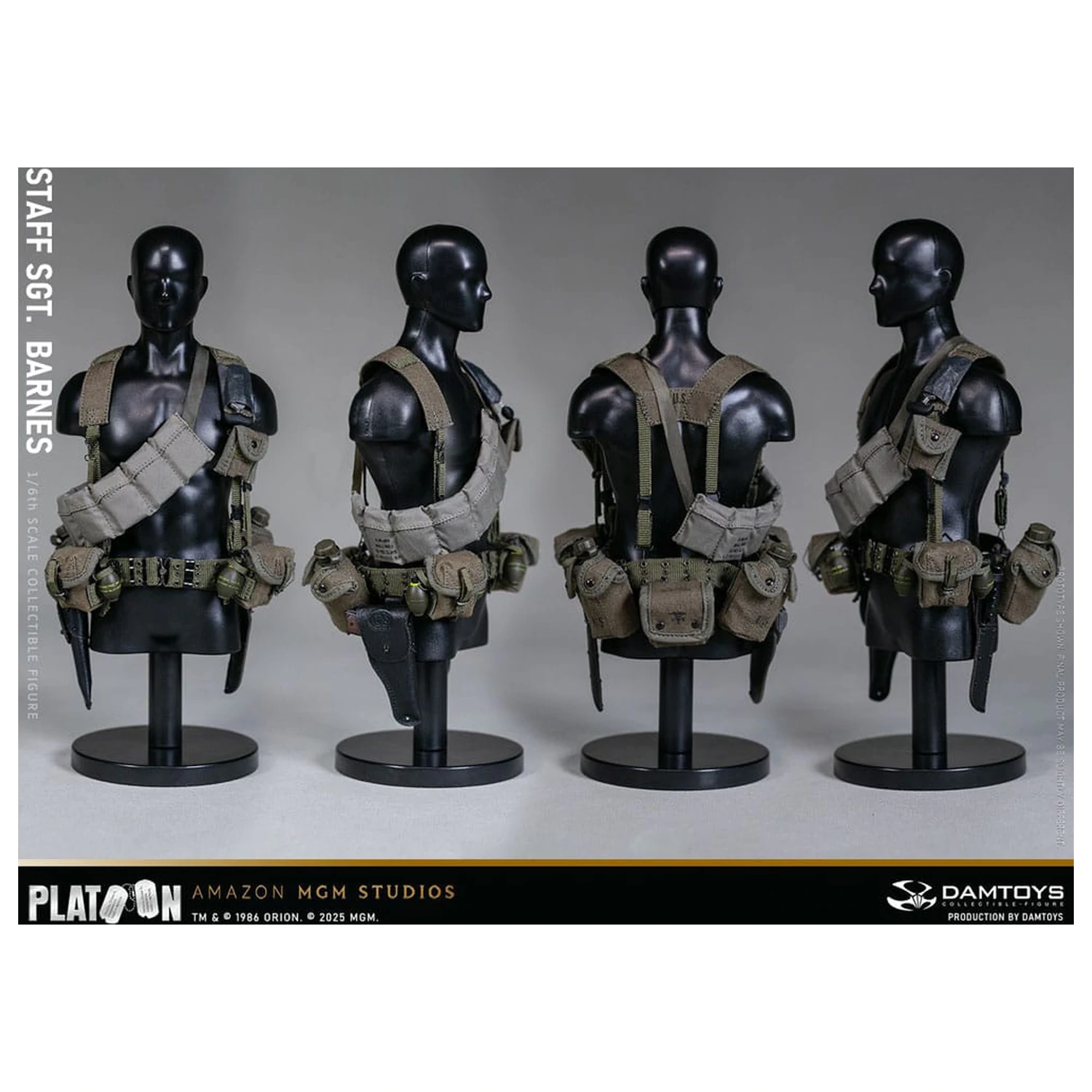 Platoon akčná figúrka 1/6 Staff Sergeant Barnes 30 cm produktová fotografia
