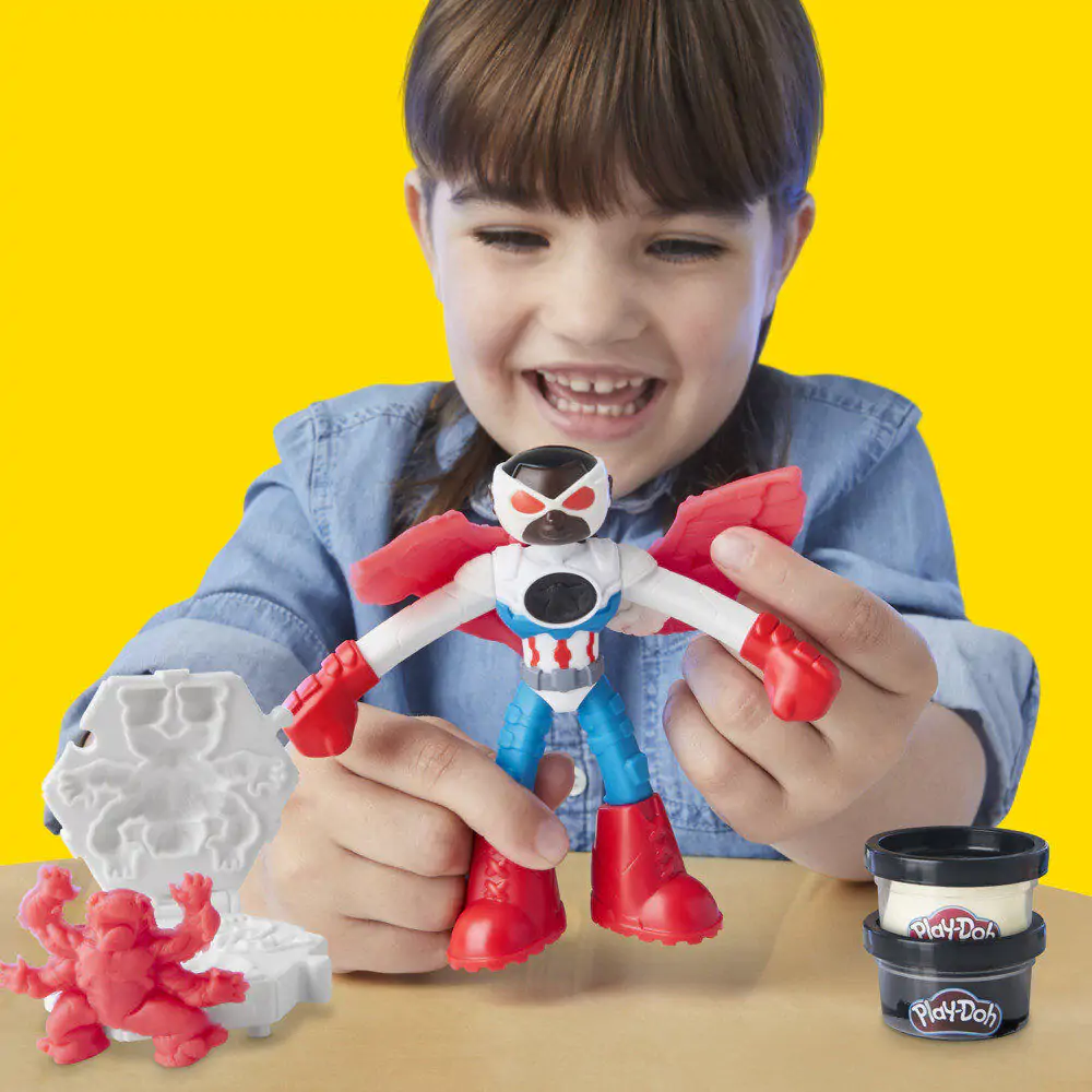 Play-Doh Marvel Captain America motorová kosačka produktová fotografia