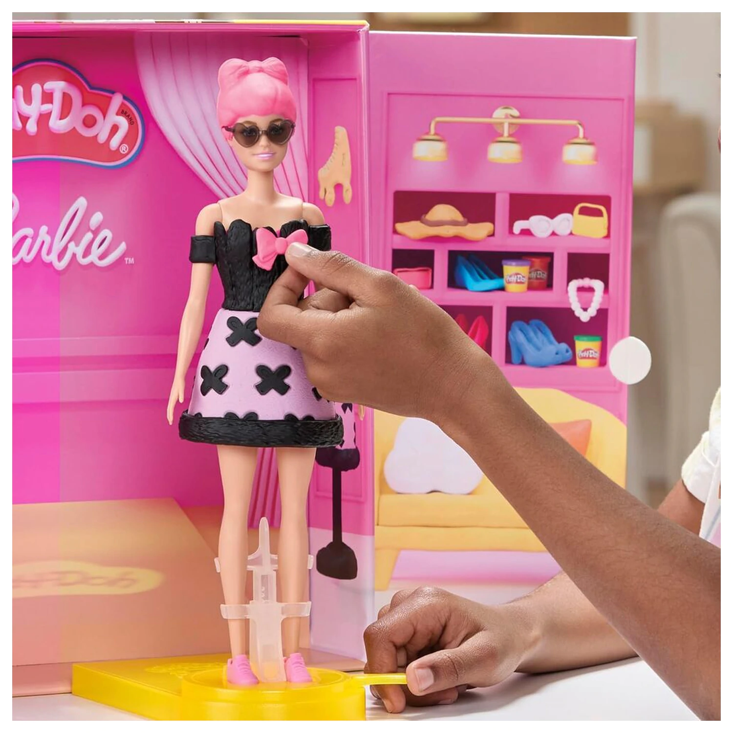 Play-Doh Barbie Designer Fashion show playset produktová fotografia