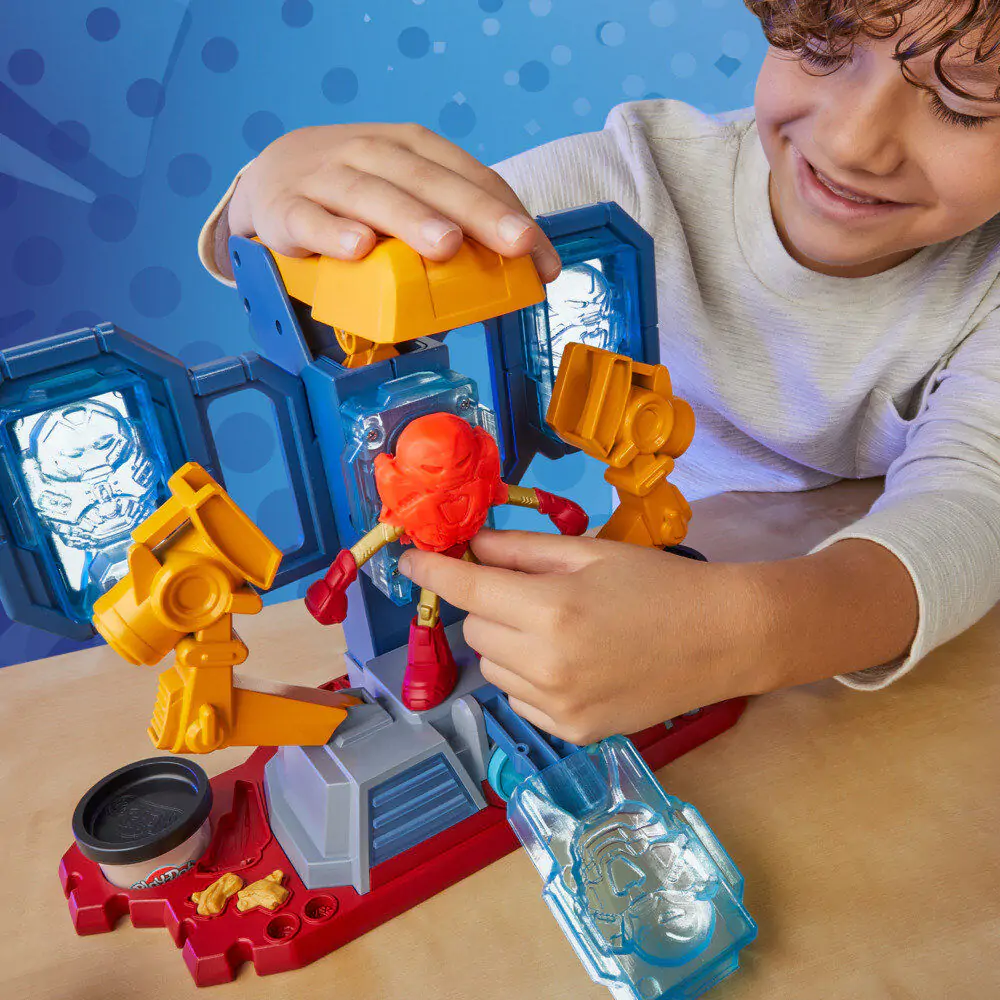 Play-Doh Marvel Iron Man Laboratórium na výrobu brnenia produktová fotografia