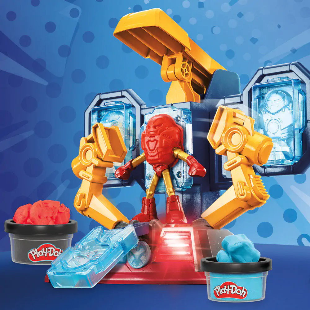 Play-Doh Marvel Iron Man Laboratórium na výrobu brnenia produktová fotografia