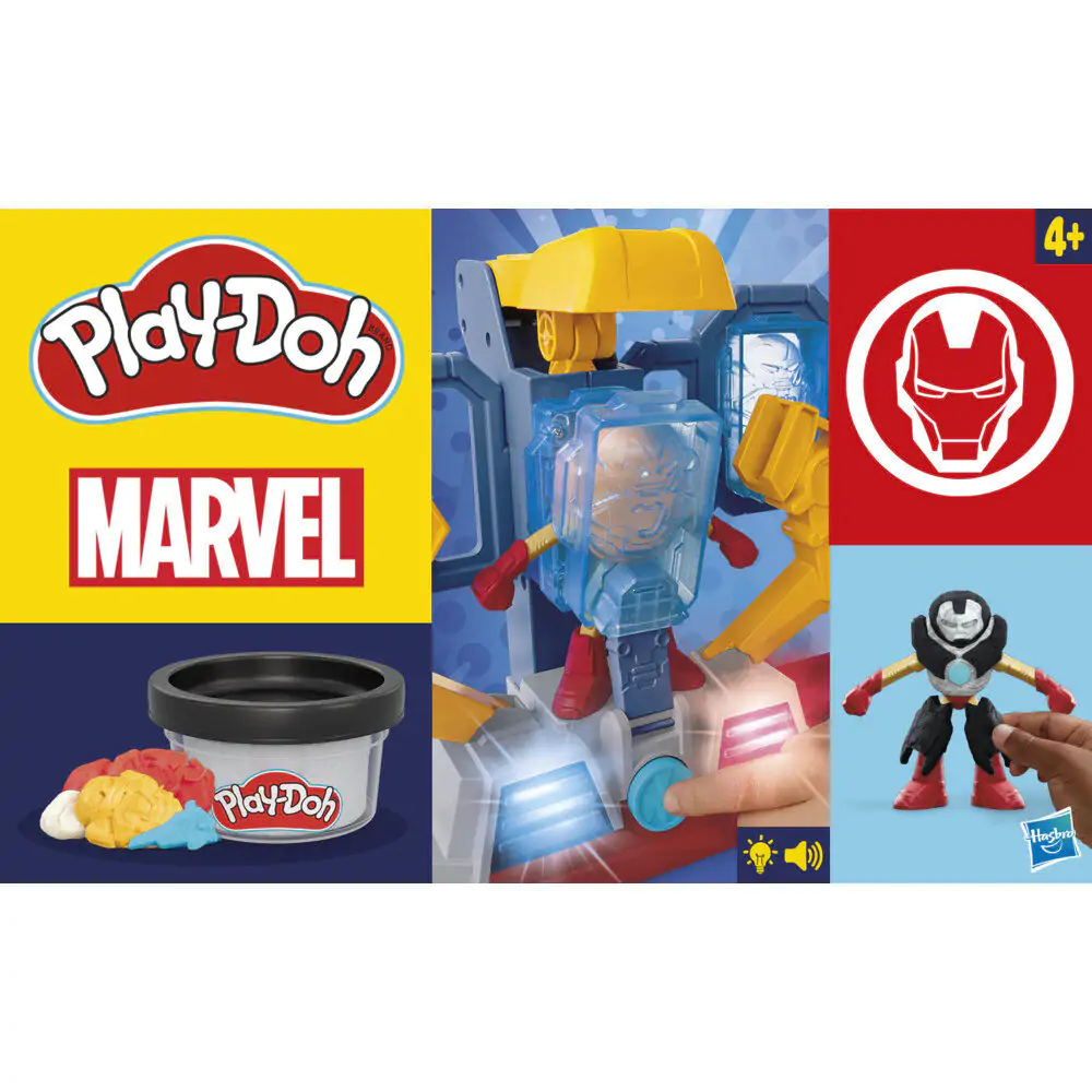 Play-Doh Marvel Iron Man Laboratórium na výrobu brnenia produktová fotografia