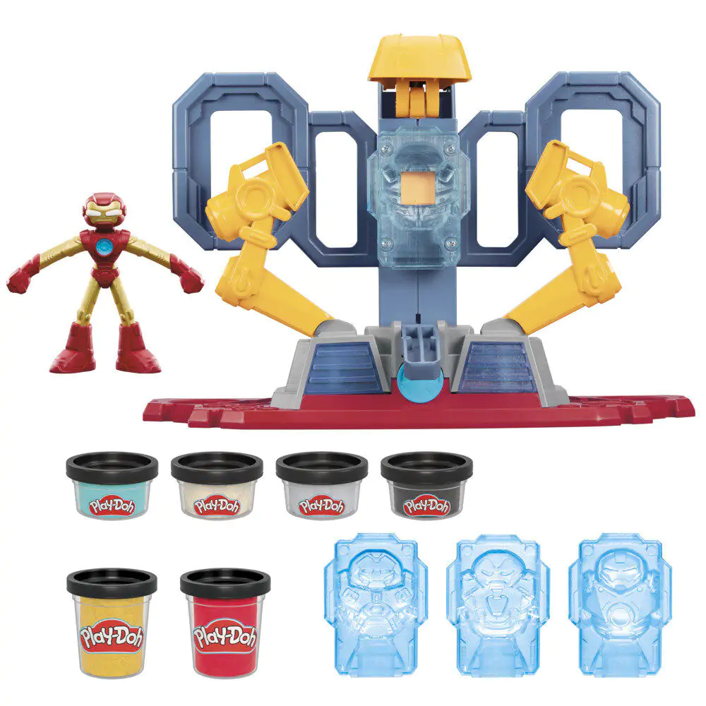 Play-Doh Marvel Iron Man Laboratórium na výrobu brnenia produktová fotografia