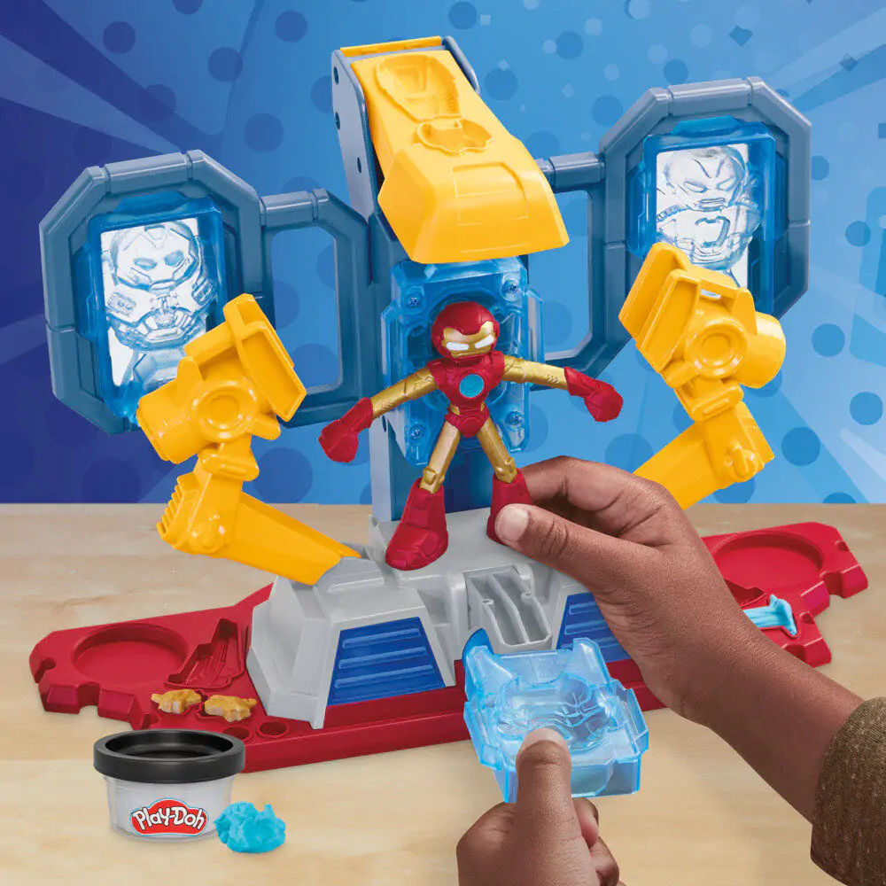 Play-Doh Marvel Iron Man Laboratórium na výrobu brnenia produktová fotografia