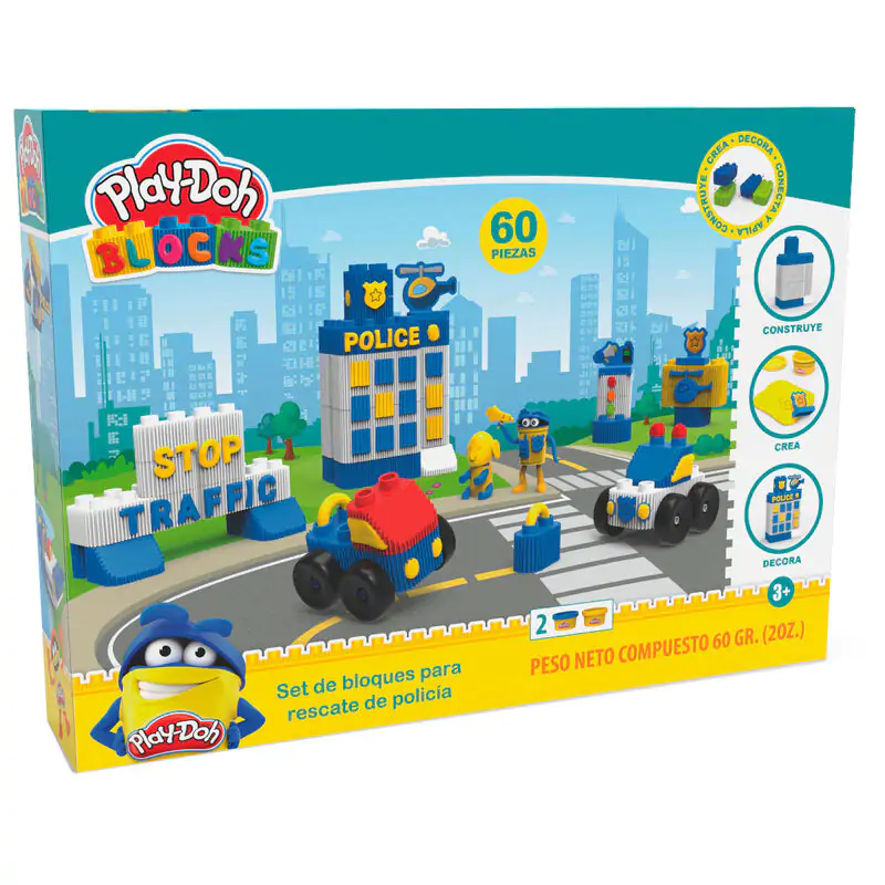 Play-Doh Police Rescue Block set hracia sada termékfotó