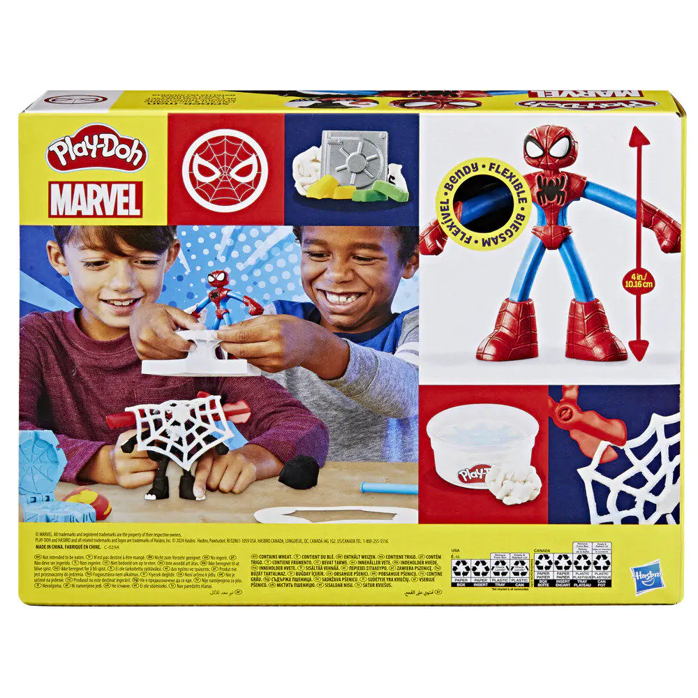 Play-Doh Marvel Spiderman Hádzanie a chytanie produktová fotografia