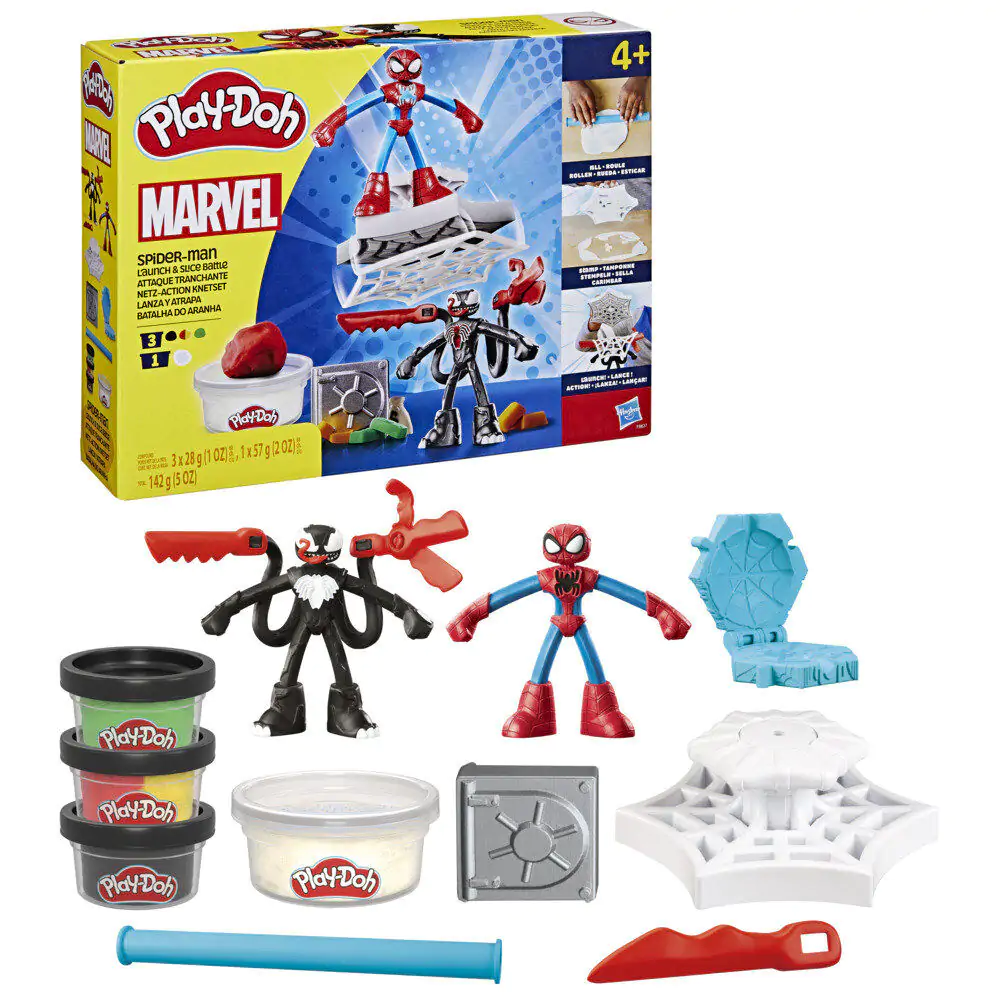 Play-Doh Marvel Spiderman Hádzanie a chytanie produktová fotografia