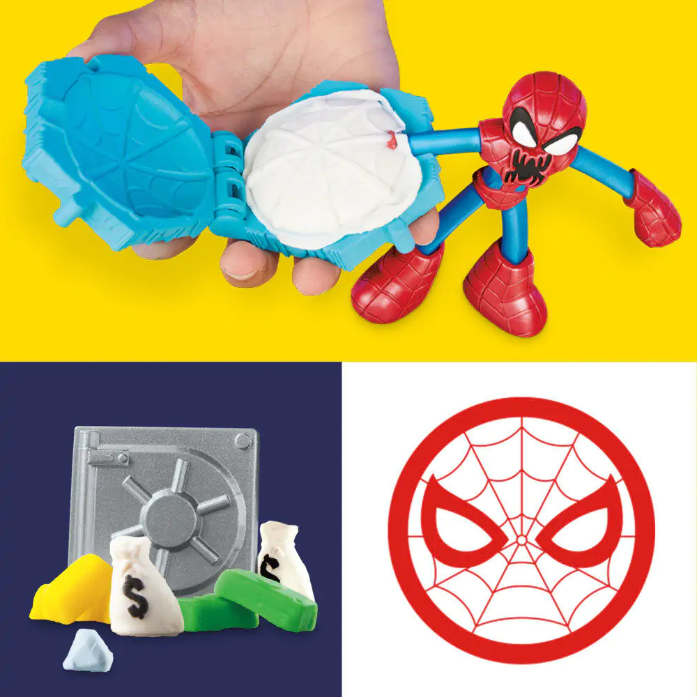 Play-Doh Marvel Spiderman Hádzanie a chytanie produktová fotografia