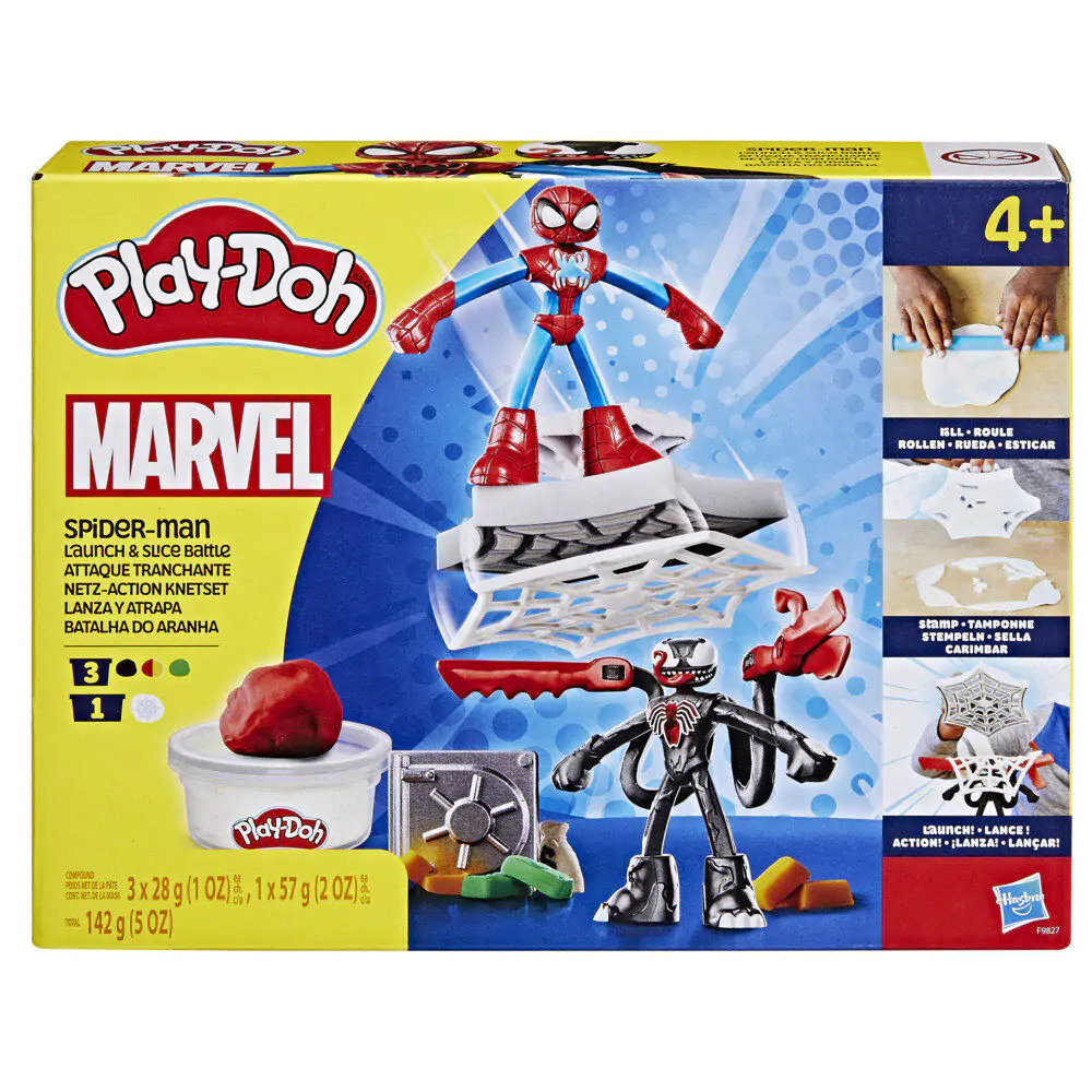 Play-Doh Marvel Spiderman Hádzanie a chytanie produktová fotografia