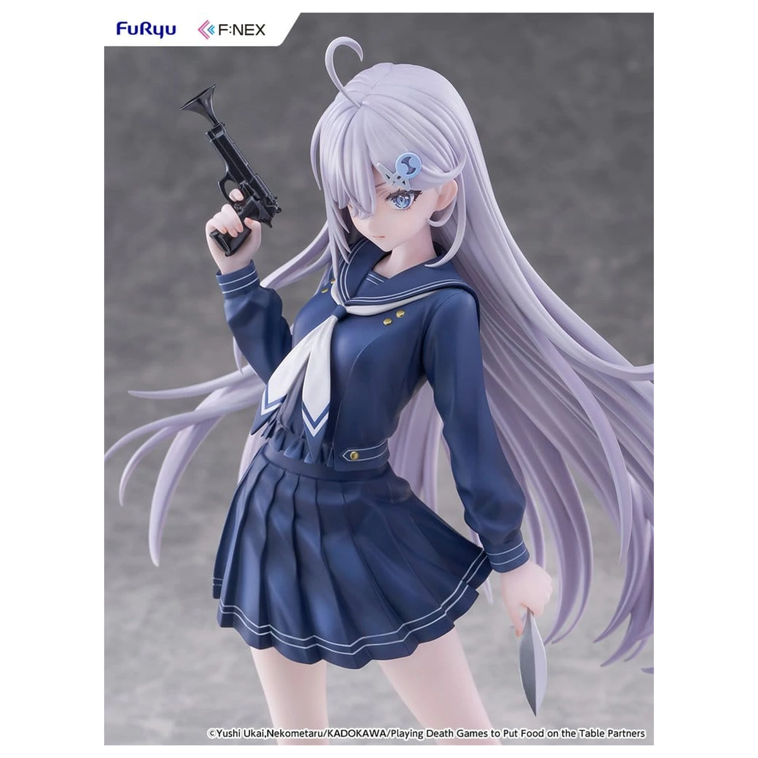 Playing Death Games to Put Food on the Table PVC figúrka 1/7 Yuki School Uniform Ver. 24 cm produktová fotografia