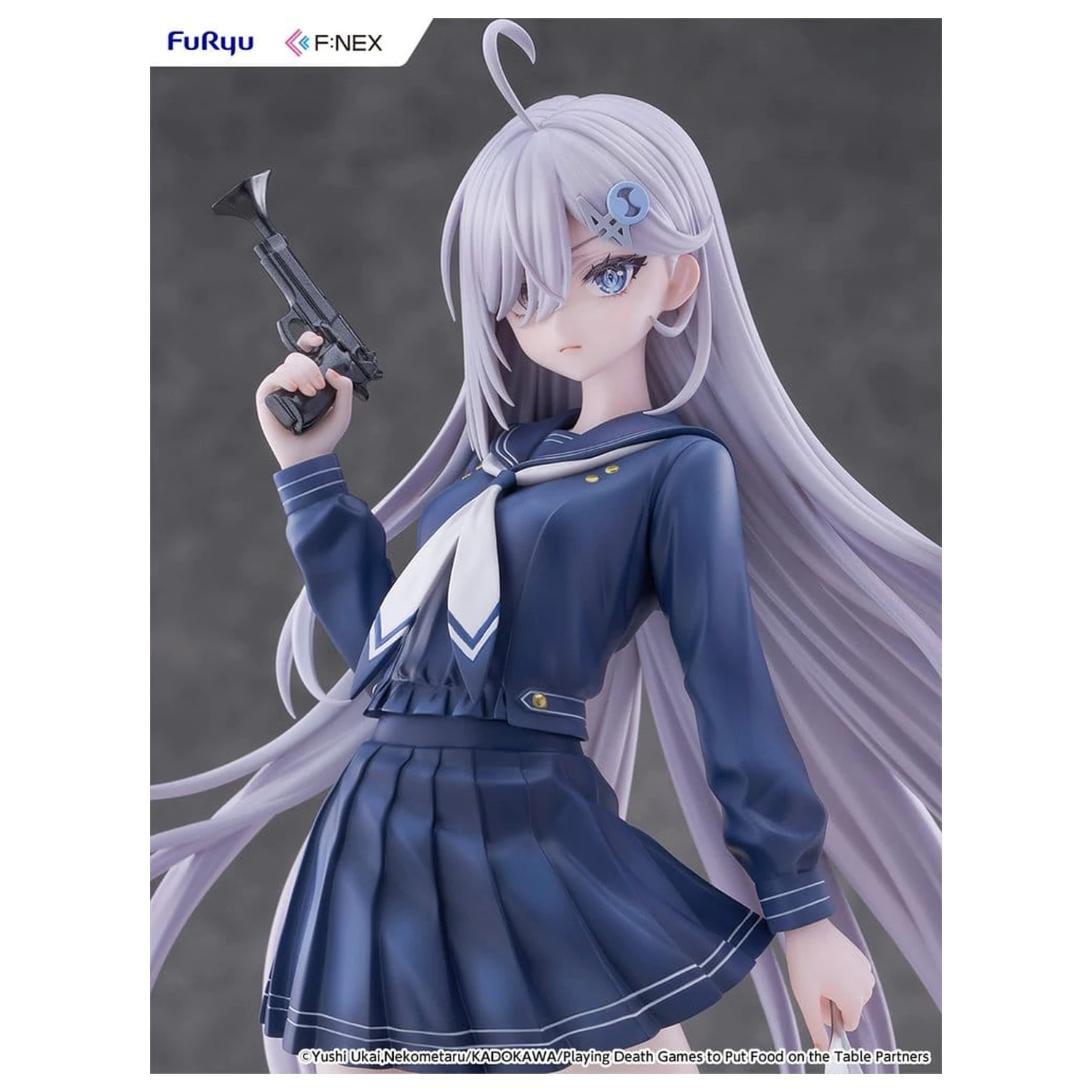 Playing Death Games to Put Food on the Table PVC figúrka 1/7 Yuki School Uniform Ver. 24 cm produktová fotografia