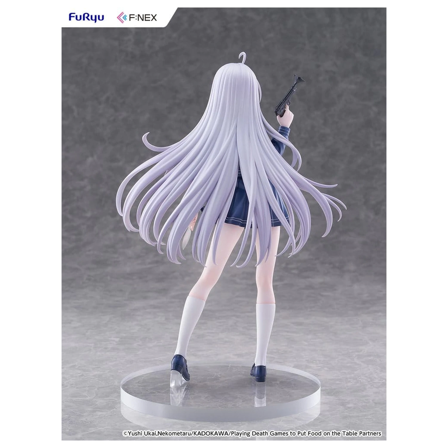 Playing Death Games to Put Food on the Table PVC figúrka 1/7 Yuki School Uniform Ver. 24 cm produktová fotografia