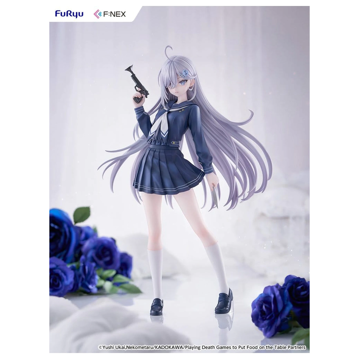 Playing Death Games to Put Food on the Table PVC figúrka 1/7 Yuki School Uniform Ver. 24 cm produktová fotografia