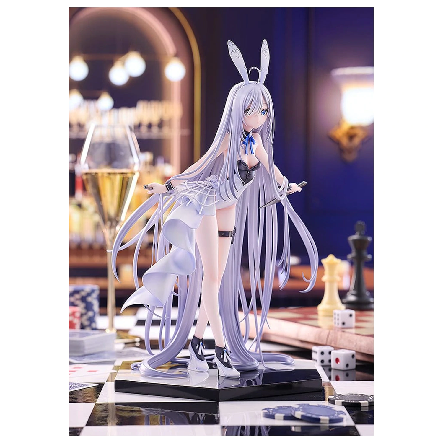 Playing Death Games to Put Food on the Table Wolf PVC socha 1/7 Holo Light Novel bunny Ver. illustration by Jyuu Ayakura 23 cm produktová fotografia