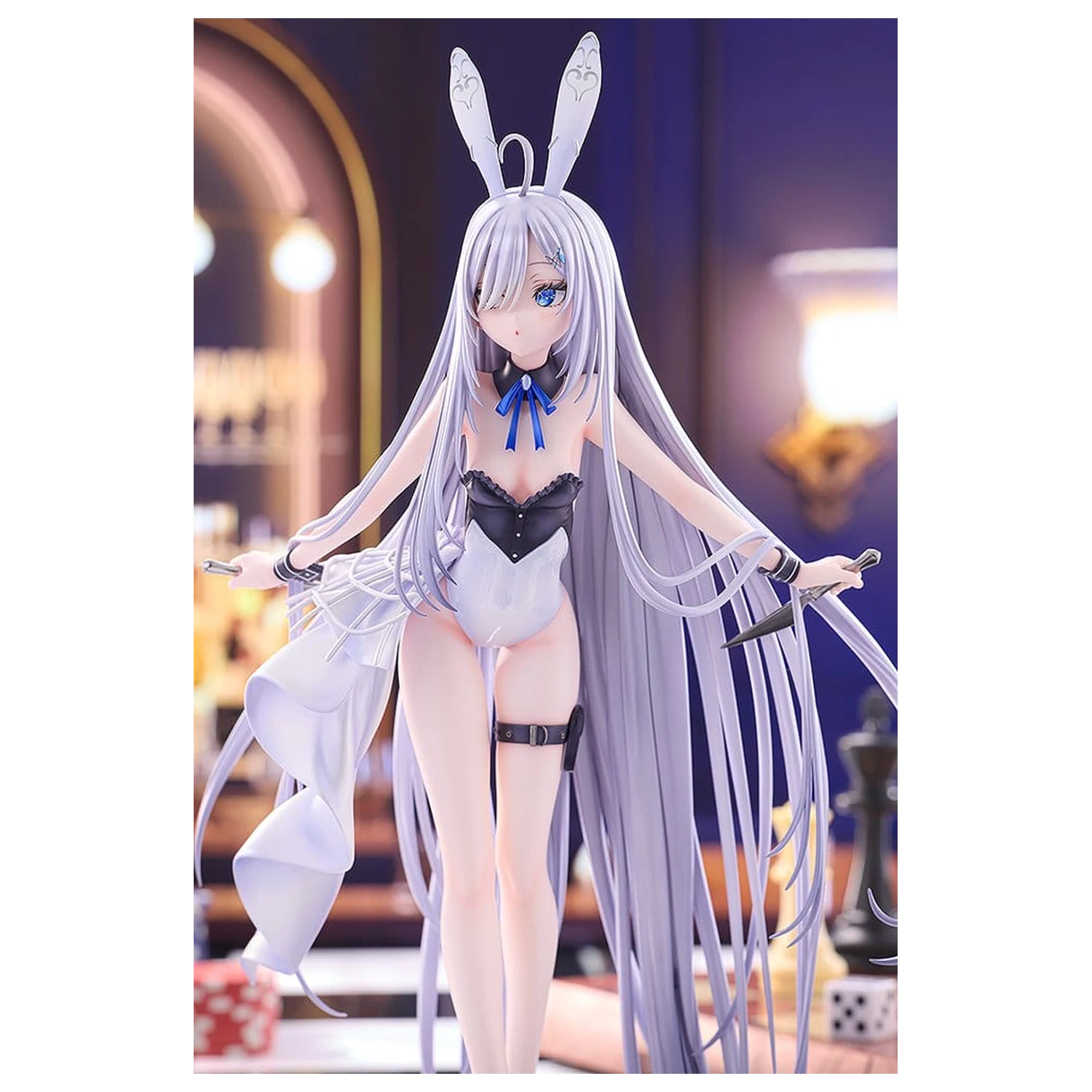 Playing Death Games to Put Food on the Table Wolf PVC socha 1/7 Holo Light Novel bunny Ver. illustration by Jyuu Ayakura 23 cm produktová fotografia