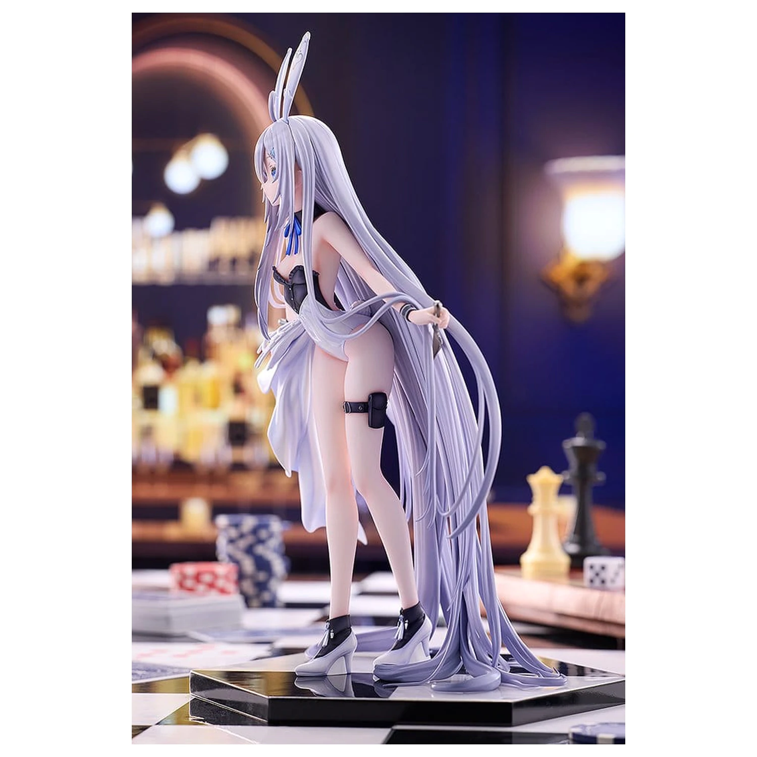 Playing Death Games to Put Food on the Table Wolf PVC socha 1/7 Holo Light Novel bunny Ver. illustration by Jyuu Ayakura 23 cm produktová fotografia