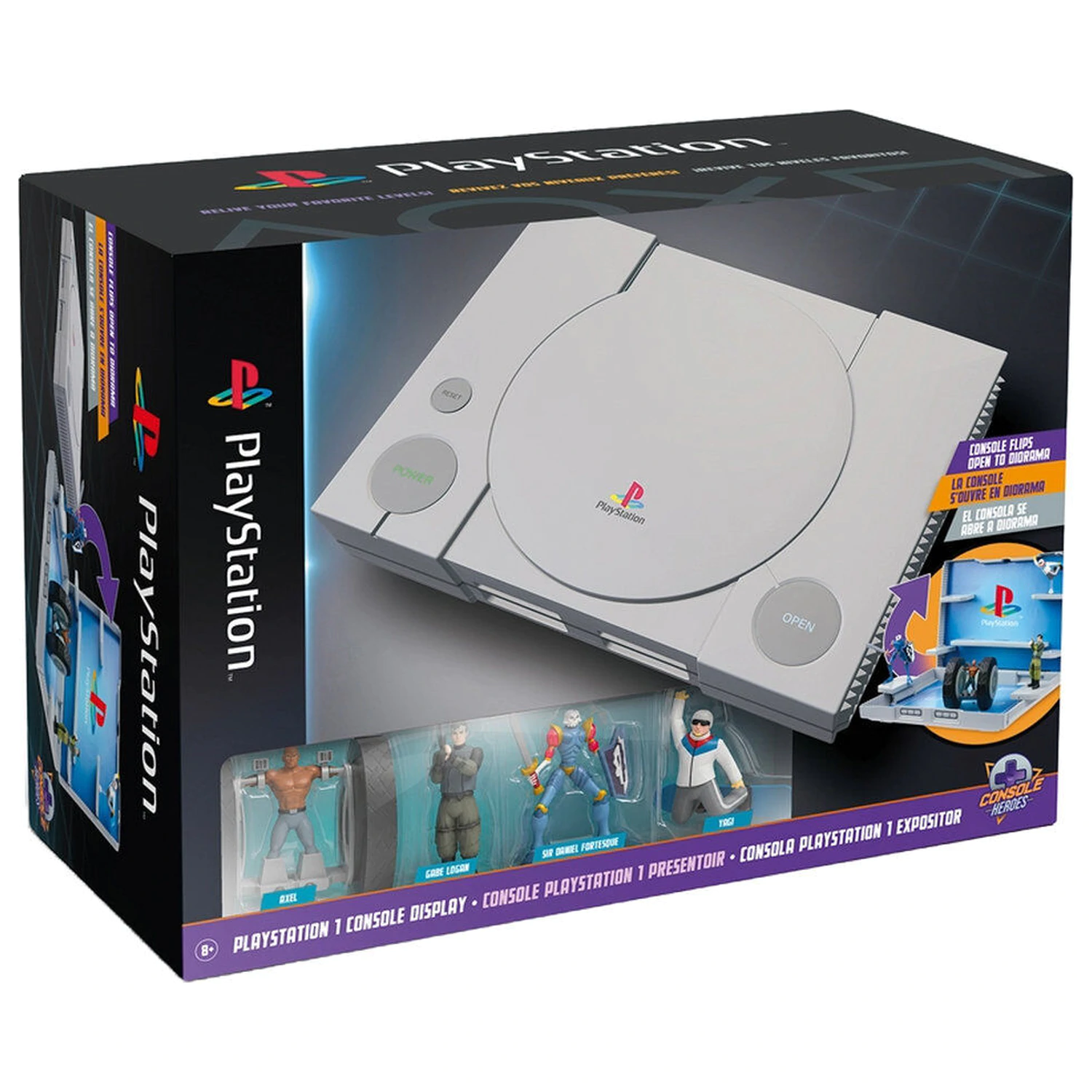 PlayStation Heroe Boss Diorama produktová fotografia