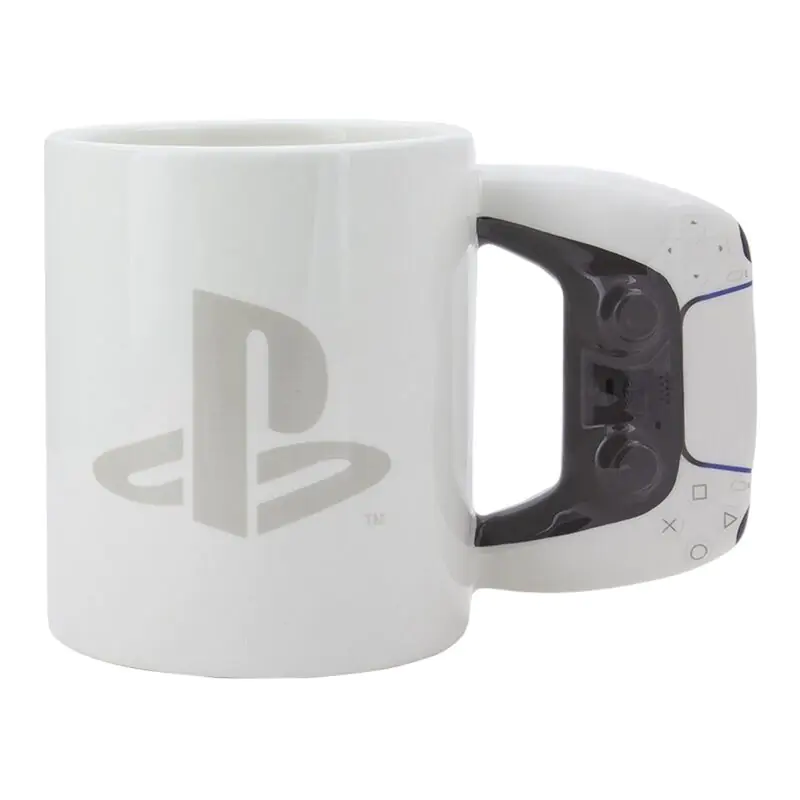 PlayStation PS5 3D hrnček produktová fotografia