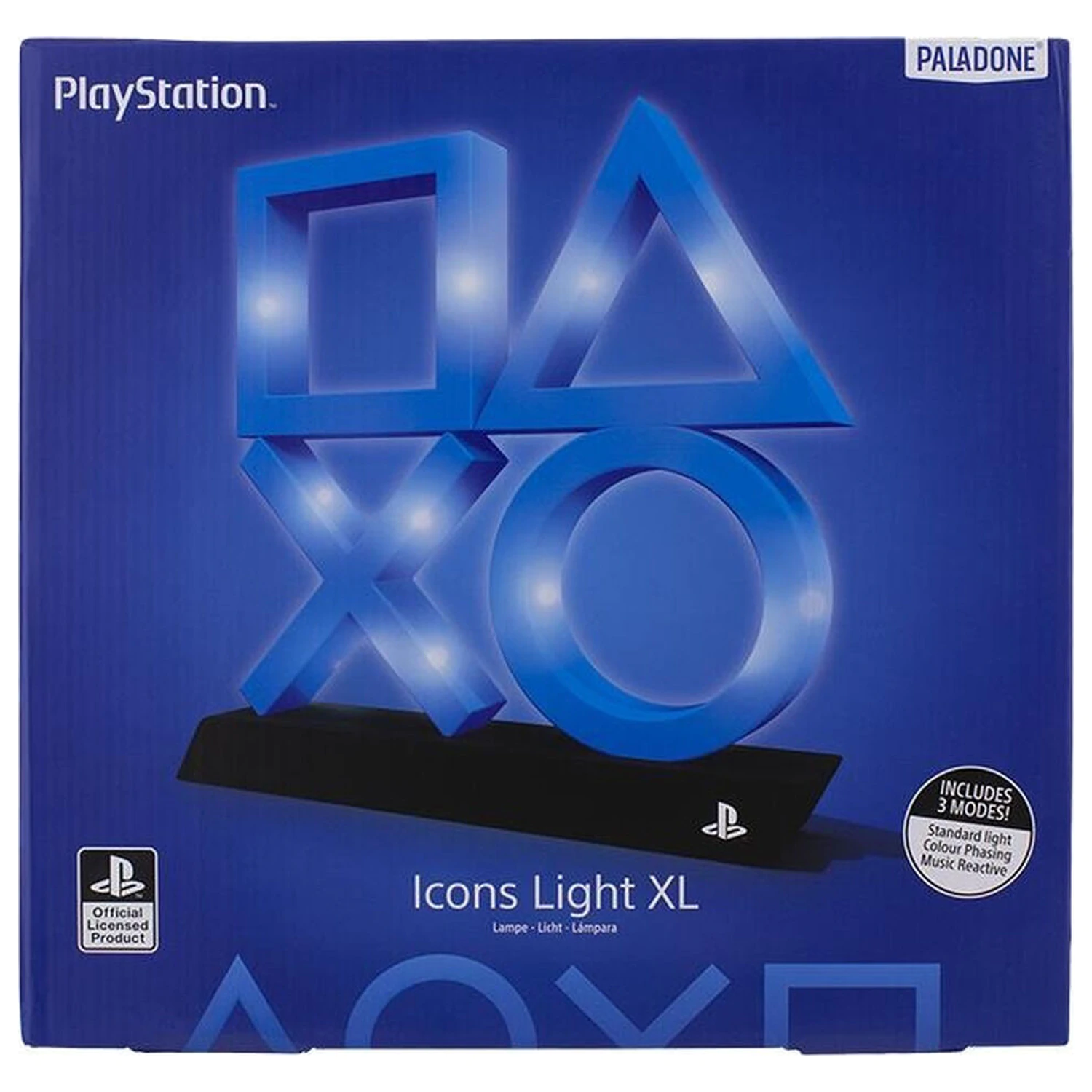 PlayStation PS5 XL Ikona svetlo produktová fotografia