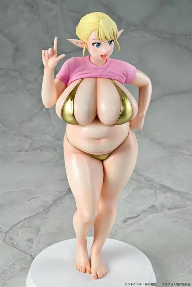 Plus-Sized Elf PVC Socha 1/7 Elfuda Gold Ver. 26 cm produktová fotografia