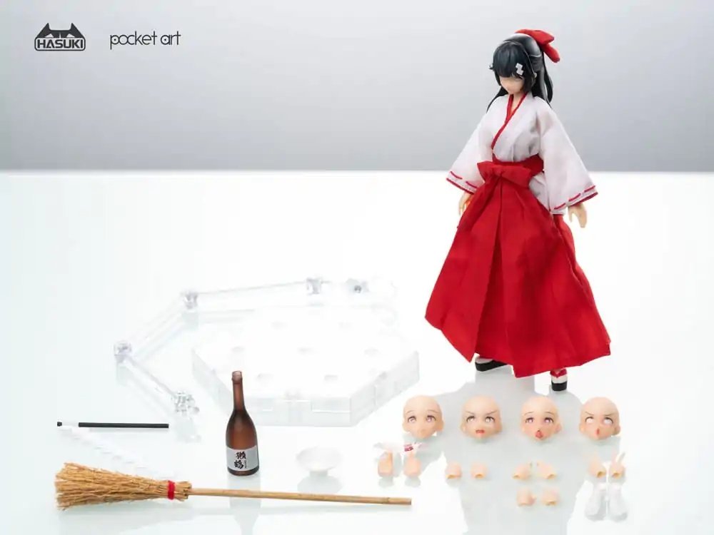 Vrecková Art Akčná Akčná figúrka 1/12 PA005 Exorcism Shrine Maiden Tsubaki 15 cm produktová fotografia