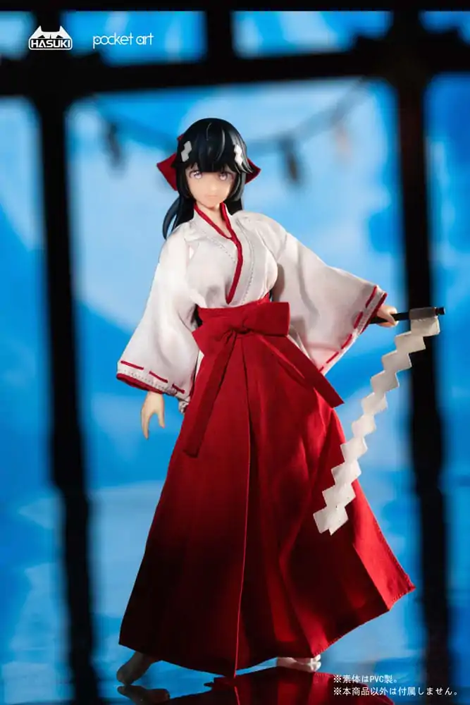Vrecková Art Akčná Akčná figúrka 1/12 PA005 Exorcism Shrine Maiden Tsubaki 15 cm produktová fotografia