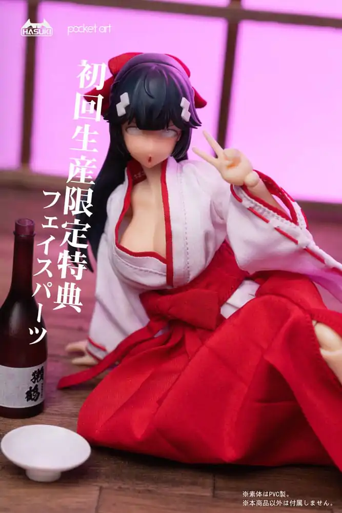 Vrecková Art Akčná Akčná figúrka 1/12 PA005 Exorcism Shrine Maiden Tsubaki 15 cm produktová fotografia