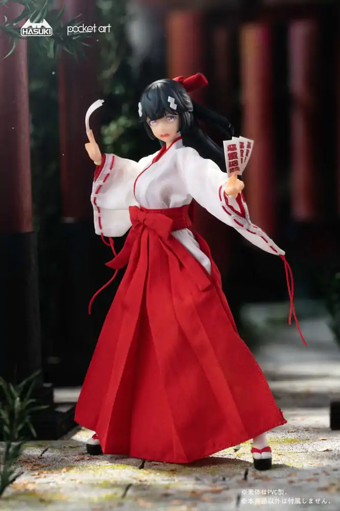 Vrecková Art Akčná Akčná figúrka 1/12 PA005 Exorcism Shrine Maiden Tsubaki 15 cm produktová fotografia