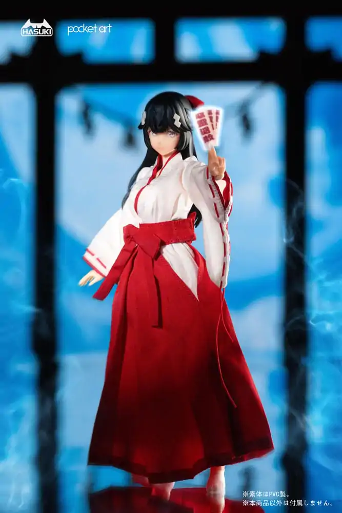 Vrecková Art Akčná Akčná figúrka 1/12 PA005 Exorcism Shrine Maiden Tsubaki 15 cm produktová fotografia