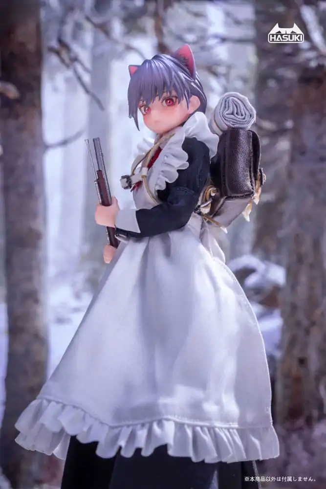 Vrecková akčná figúrka Pocket Art Action 1/12 PA010 Maid Gunner FKEY 15 cm produktová fotografia