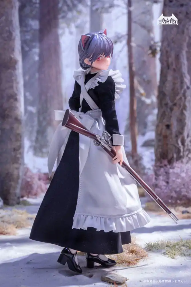 Vrecková akčná figúrka Pocket Art Action 1/12 PA010 Maid Gunner FKEY 15 cm produktová fotografia