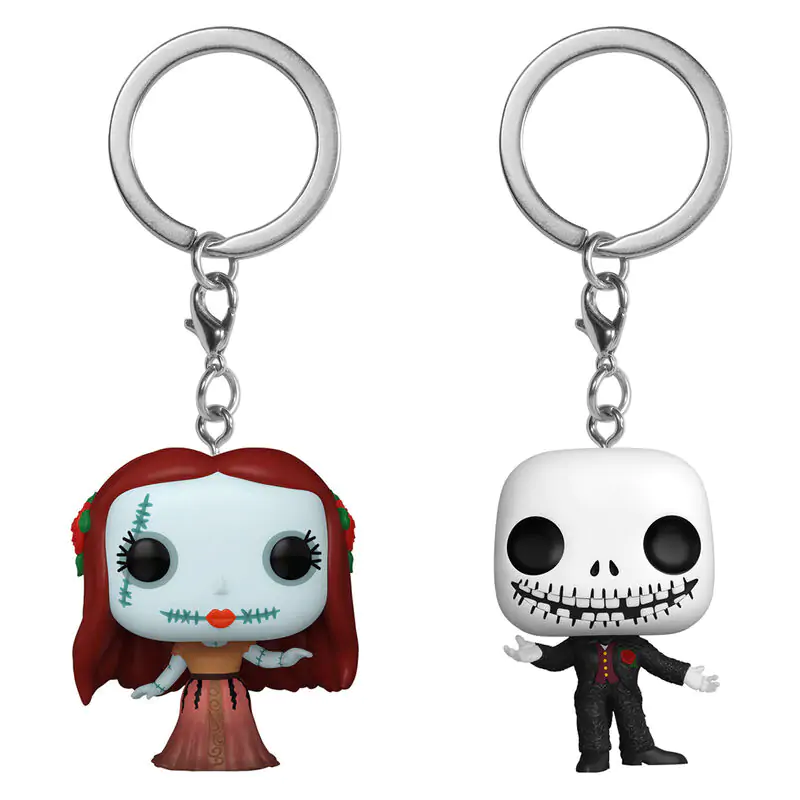 Balenie 2 kľúčeniek Pocket POP Disney Nightmare Before Christmas Jack & Sally produktová fotografia