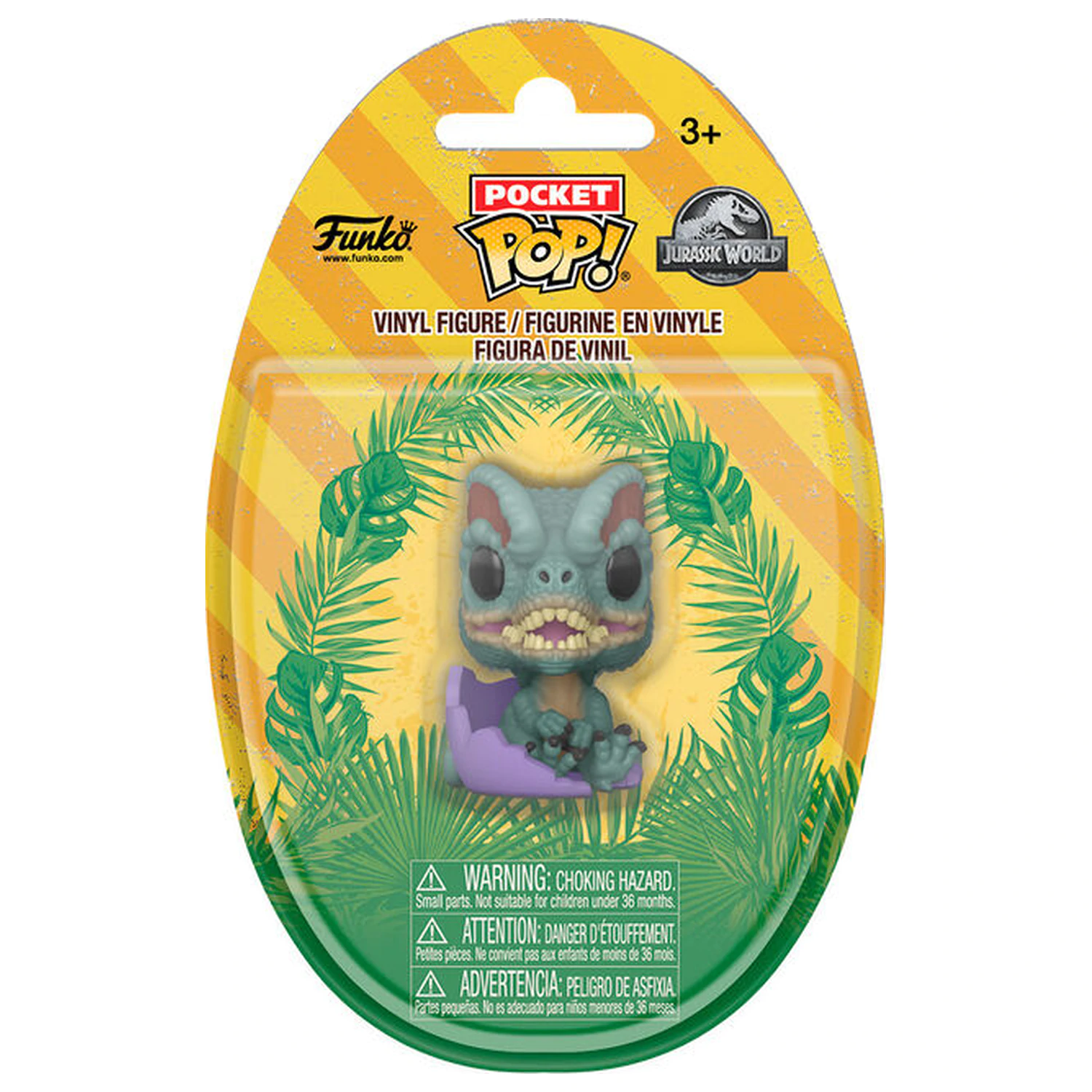 Vrecková figúrka Funko POP Egg Jurassic World Dilophosaurus produktová fotografia