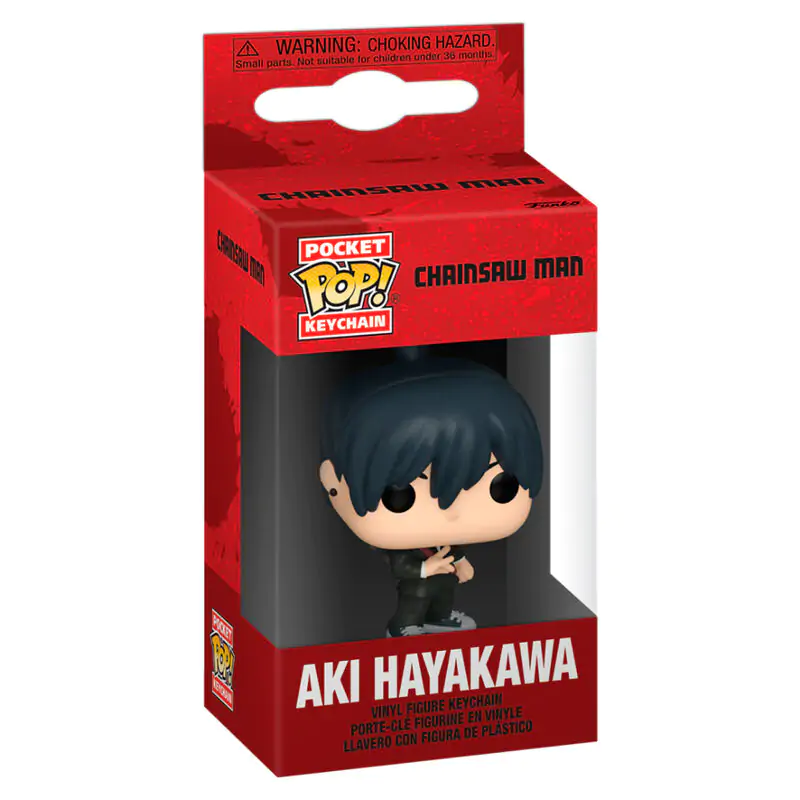 Vrecko Funko POP Kľúčenka Chainsaw Man Aki Hayakawa produktová fotografia